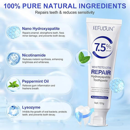 Hydroxyapatite Toothpaste  Nano 7.5%